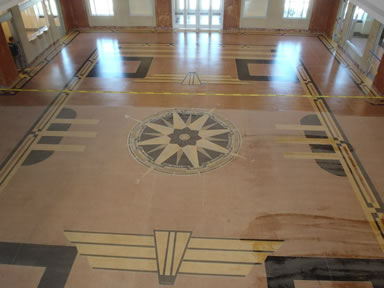 Restored floor
