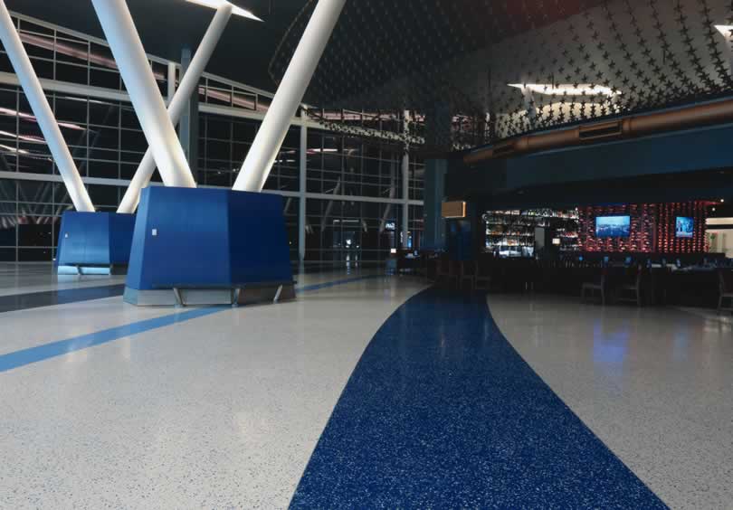IAH United Airlines Terminal C National Terrazzo & Mosaic Association
