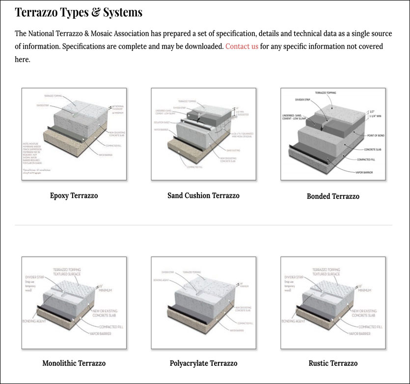 Sand Cushion Terrazzo - National Terrazzo & Mosaic Association