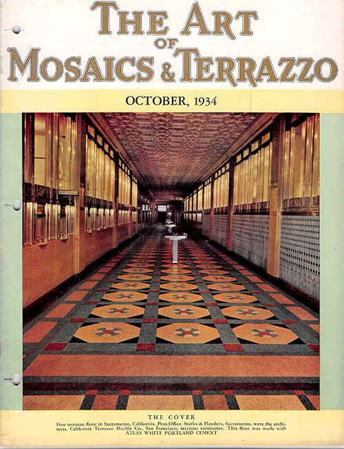 The Art of Mosaics Terrazzo from October 1934