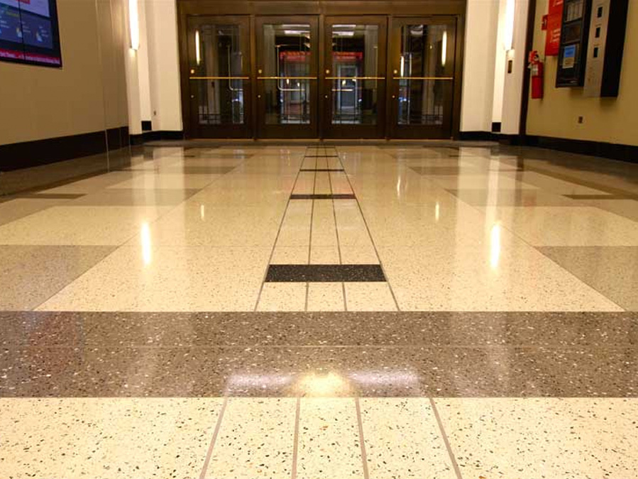 terrazzo work