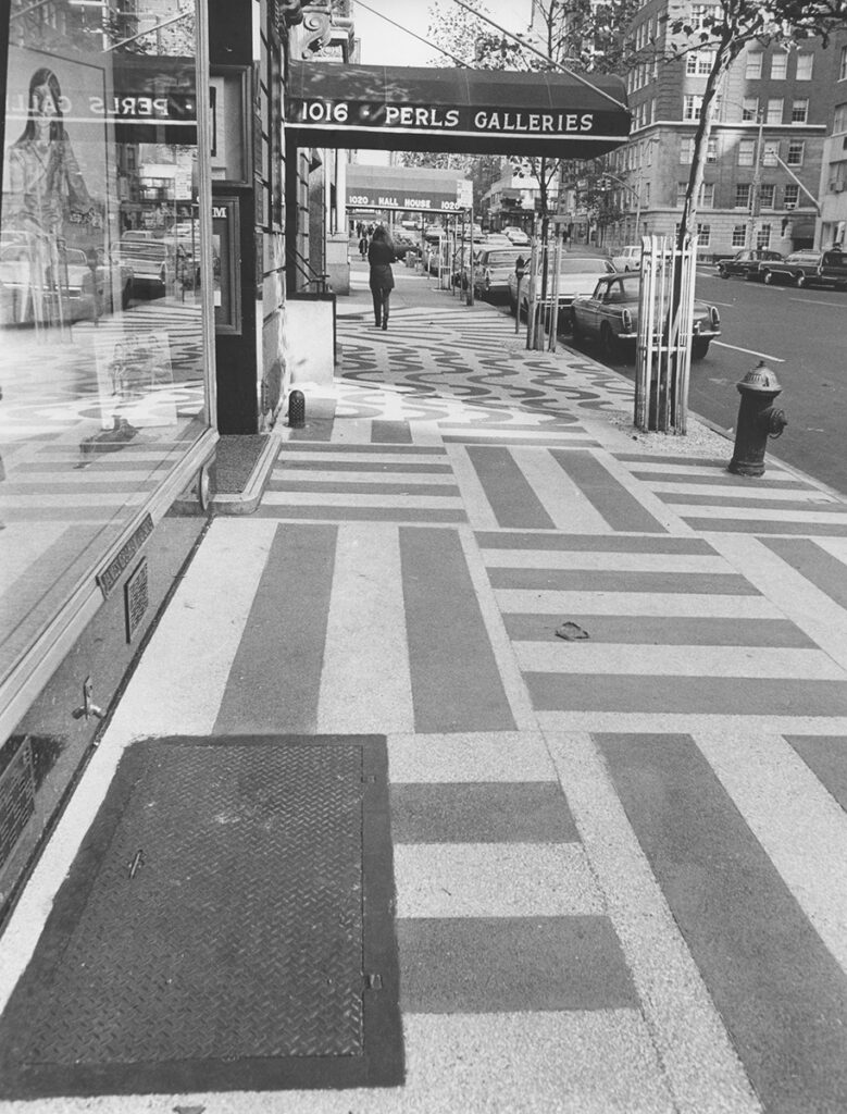 Caulder sidewalk NYC