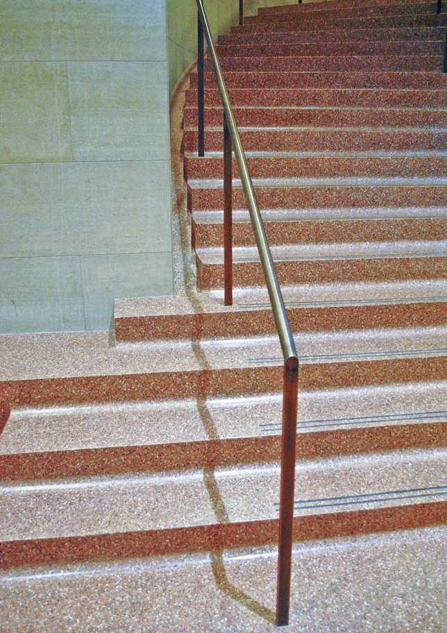 Terrazzo stairs