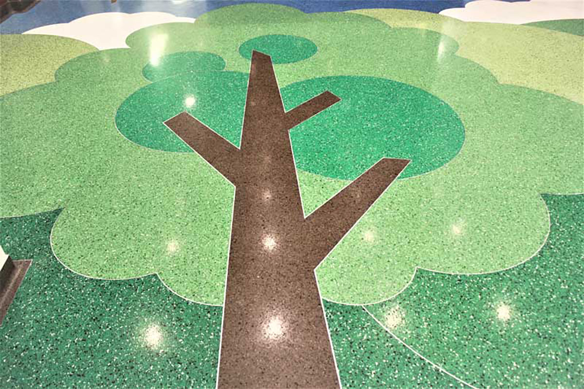 Terrazzo construction