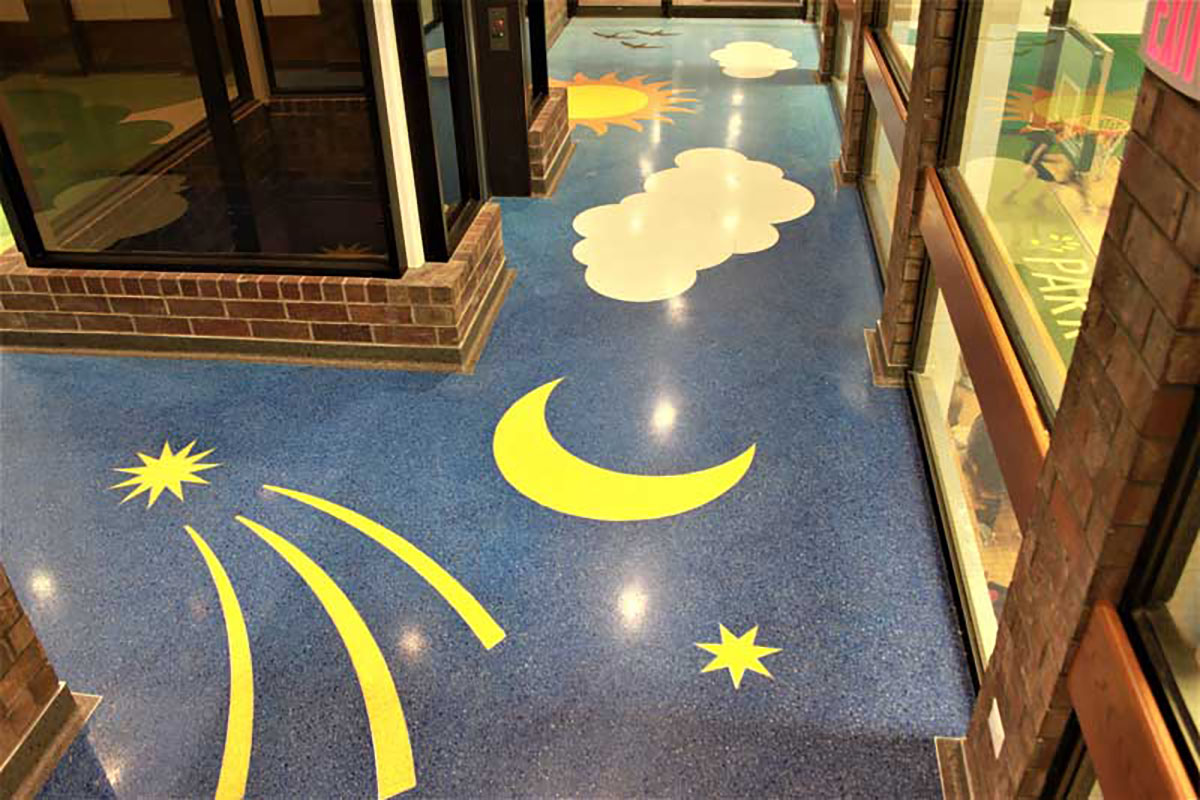 Terrazzo construction