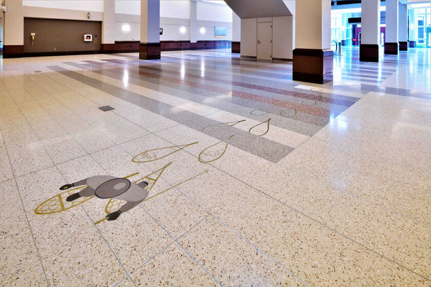 Floor designed by April Meyer
