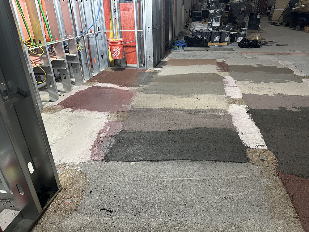 Floor Fill for terrazzo